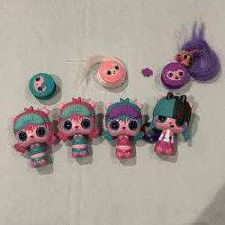 Pop pop hair surprise lot of 4