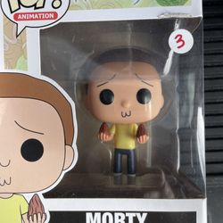 Morty From Rick And Morty Cartoon 