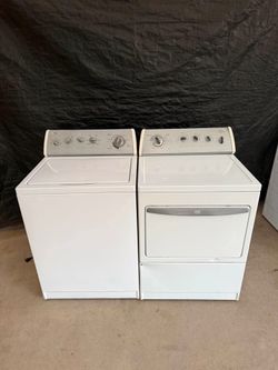 Whirlpool washer and dryer laundry