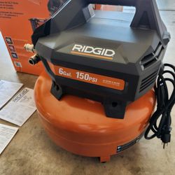 RIDGID 6 Gallon Compressor And 3-tool Kit 