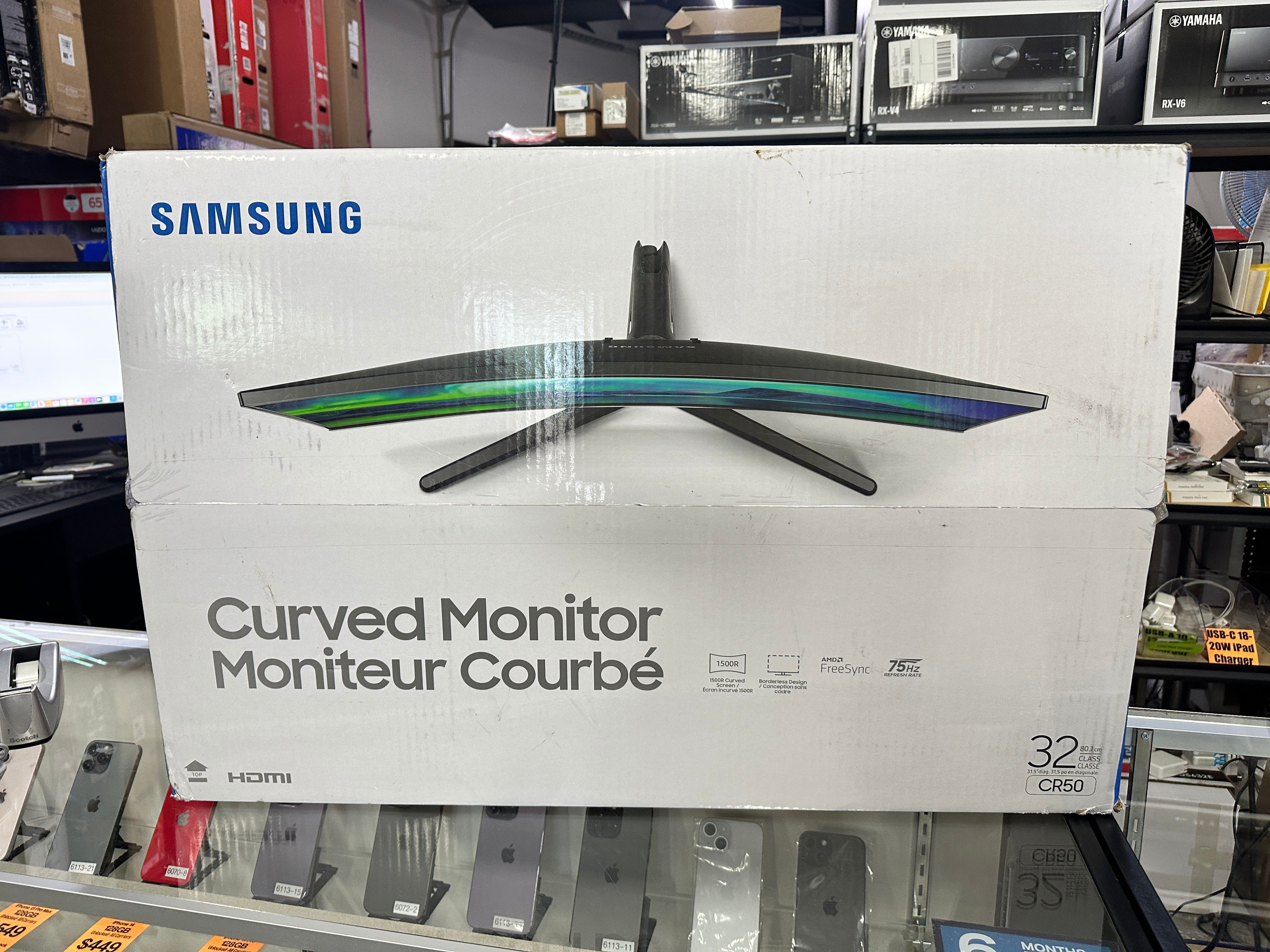 HUGE SALE ALL WEEK! 32" Samsung 1080p FHD Curved Monitor LC32R500FHNXZA
