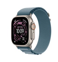 Apple Watch Ultra 3 49mm Natural Ti Light Blue Alp Lp L.