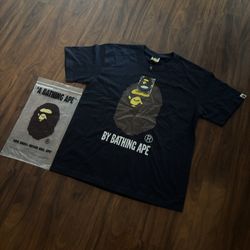 Navy BAPE t-shirt
