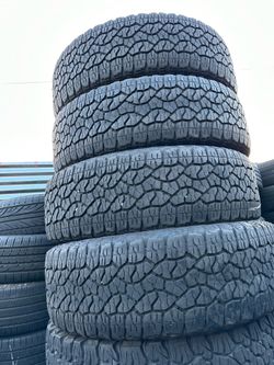 275/65r20 Goodyear tires en excelentes conditiones de Vida las 4