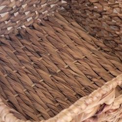 🌺 Banana Leaf Storage Basket 17 X 13 