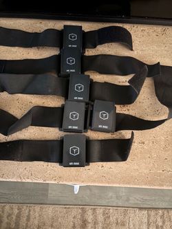 6 SlimeVR Full Body Trackers – Like New (PCVR / VRChat FBT)