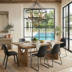 63-Inch Farmhouse DINNING TABLE // DESK . TABLE ONLY