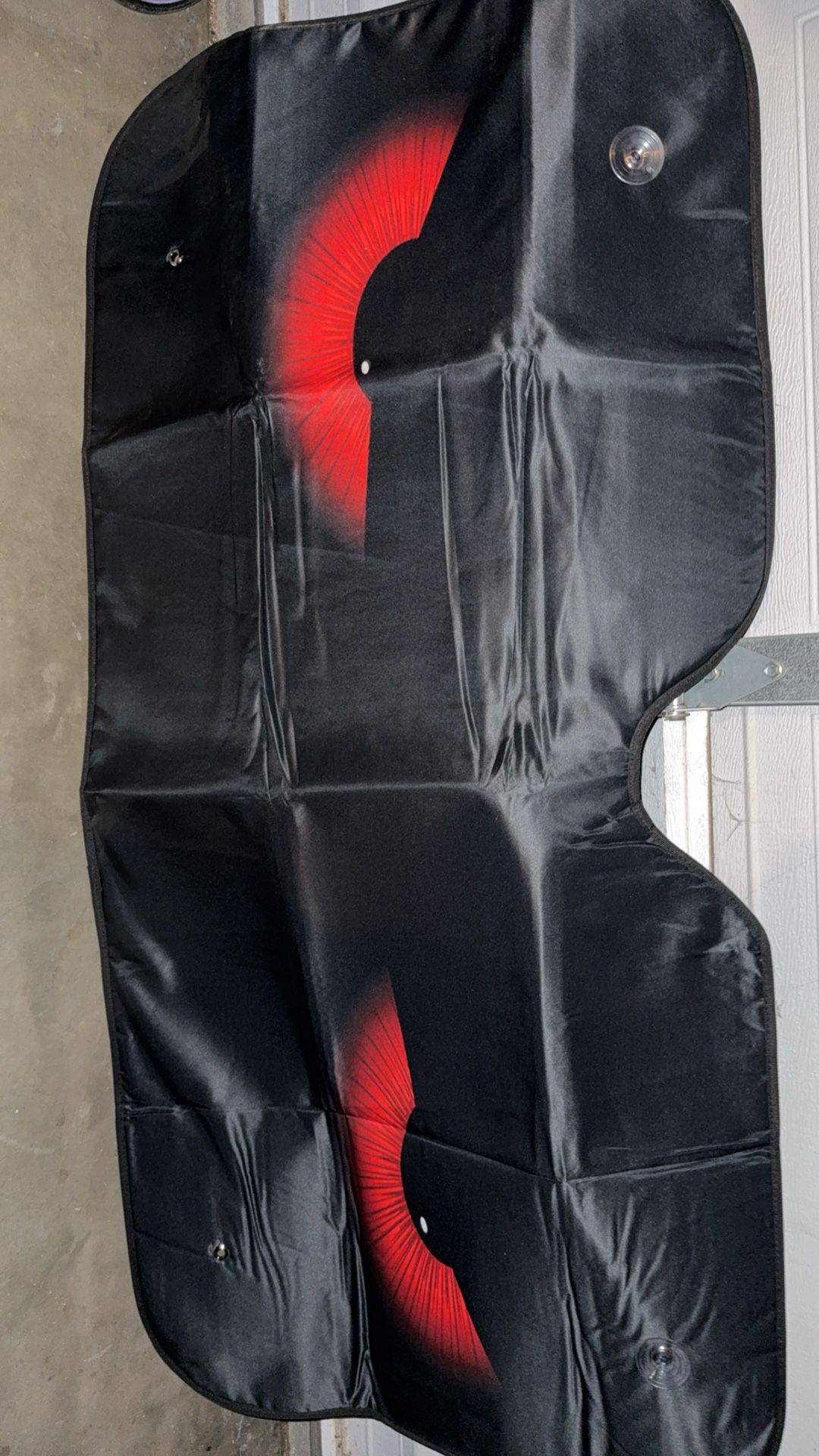 Red Eyes Car Sun Shade