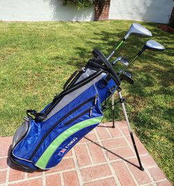 Left Handed US Kids Golf Junior Golf Set (Ideal Height 54 " to 60")