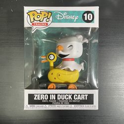 Funko Pop! Zero In Duck Cart #10 Disney Nightmare Before Christmas