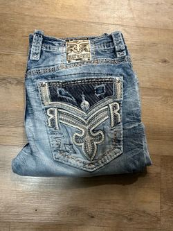 Men’s Rock Revival Straight 38x30