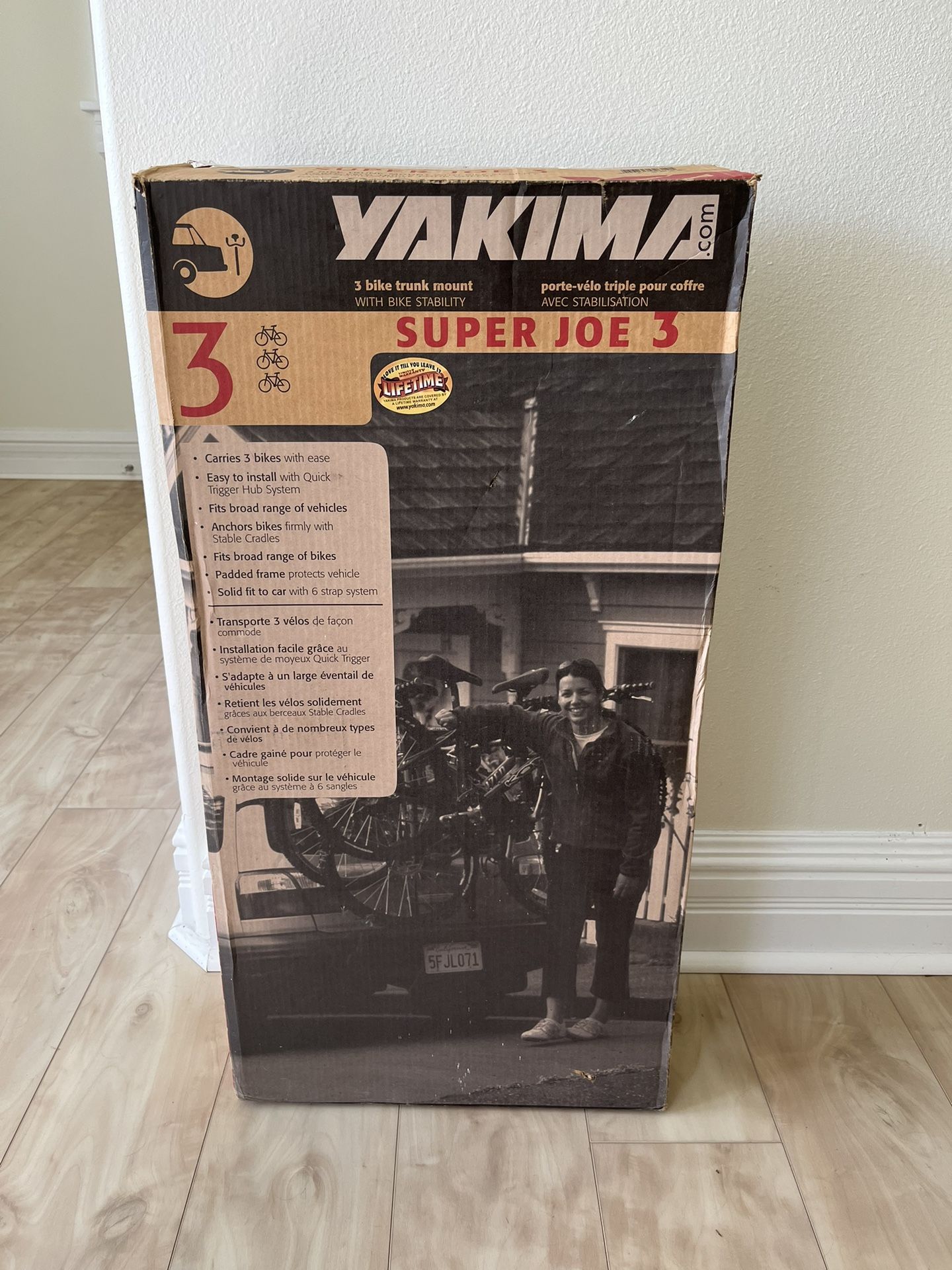 Yakima 3 Bike rack- New In Box