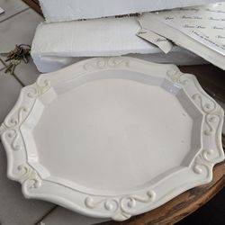 Princess House Pavillion Large Serving Tray. New in box. $50