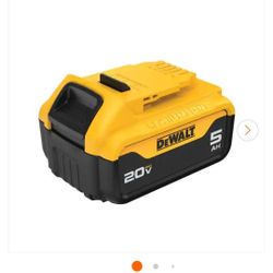 20V MAX Premium Lithium-lon 5.0Ah Battery