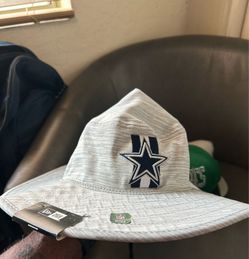 Dallas Cowboys New Era  NFL Training Camp Official Panama Bucket Hat - Gray