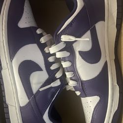 purple dunks 