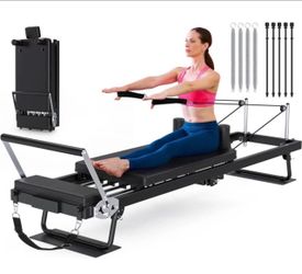 Foldable Pilates Reformer Machine