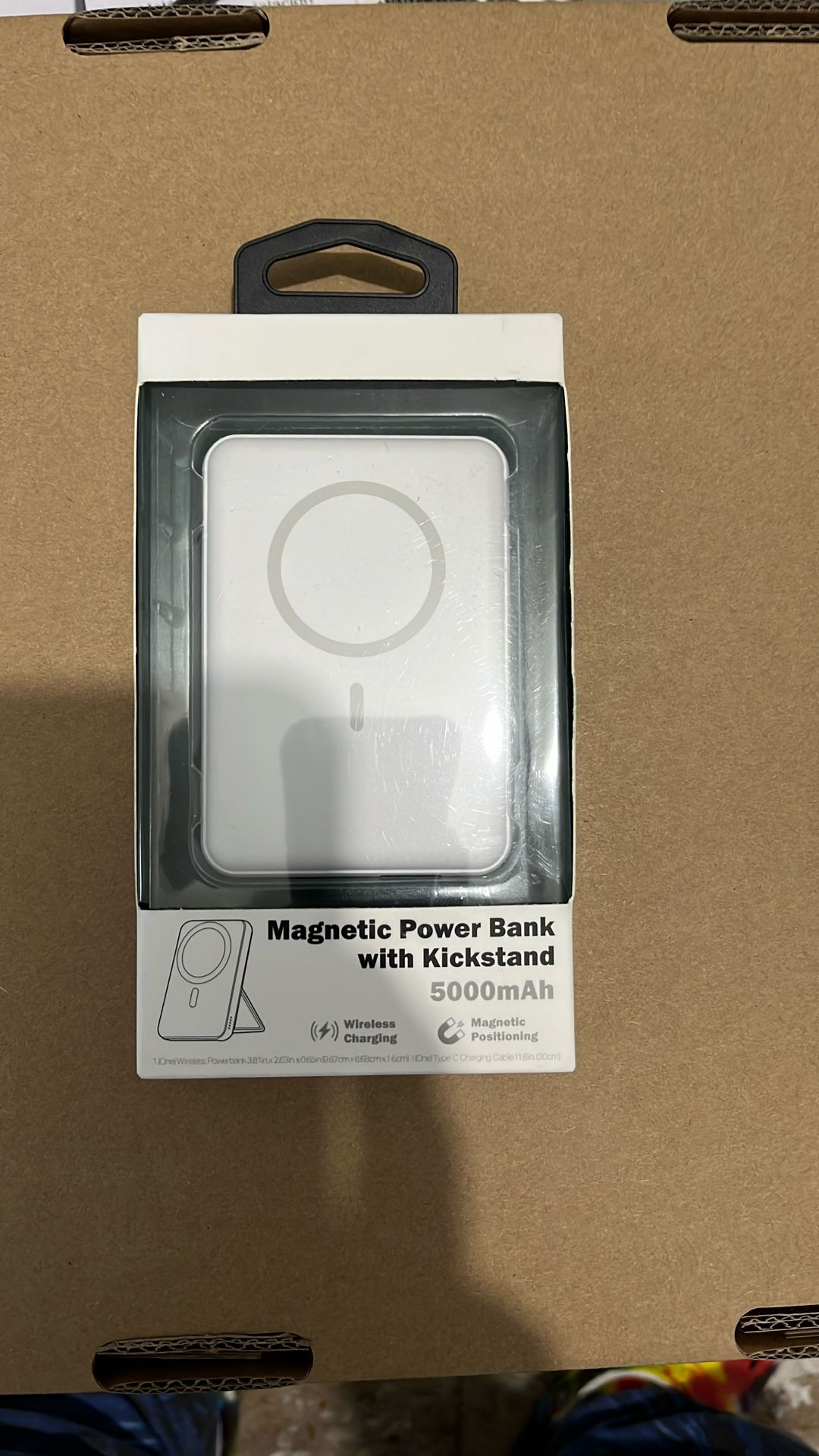 Magnetic Power Bank with Kickstand