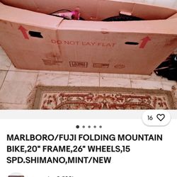 Marlboro/ Fuji Folding Mountain Bike