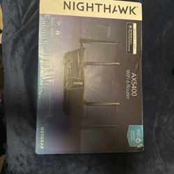 NETGEAR Nighthawk 6-Stream Dual-Band WiFi 6 Router (RAX54S) – Security Features, AX5400 Wireless Speed, Up to 5.4 Gbps, Covers up to 2,500 sq. ft., 25