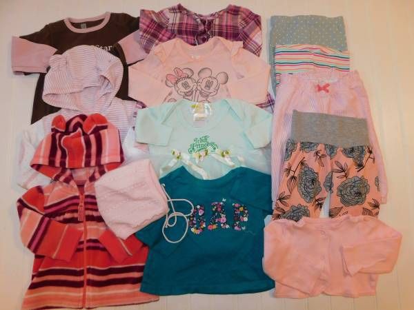 Baby Girls Clothes 3-6M 6M Winter Clothes Lot 3-6 Months 6 Months Lot