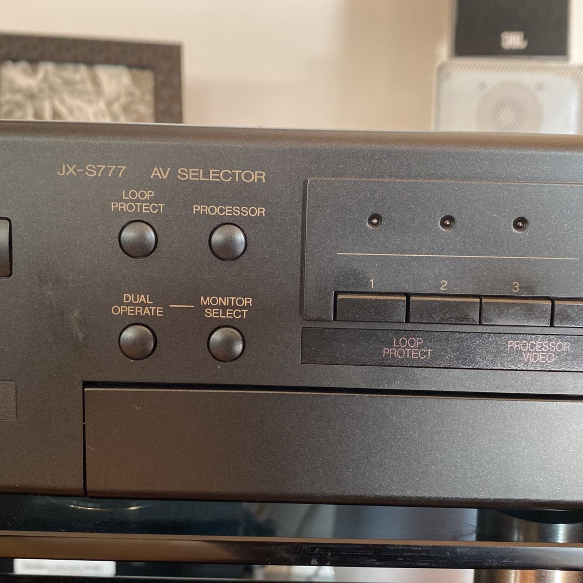 JVC JX-S777 Audio Video AV Selector- Multi Function Switcher JVC JX-S777 Audio Video AV Selector- Multi Function Switcher
