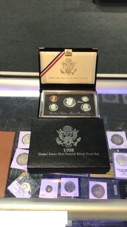 1998 United States Mint Premier Silver Proof Set