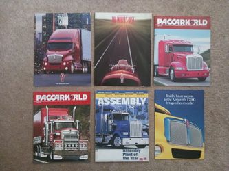 Paccar And Kenworth Trucks Brochures And Assembly Magazine 