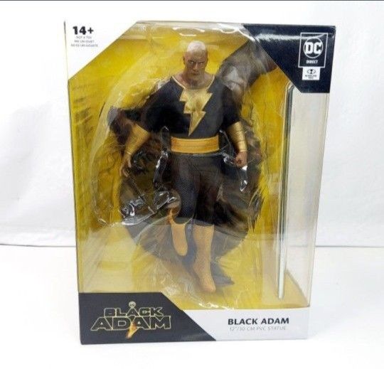 BLACK ADAM FIGURE.