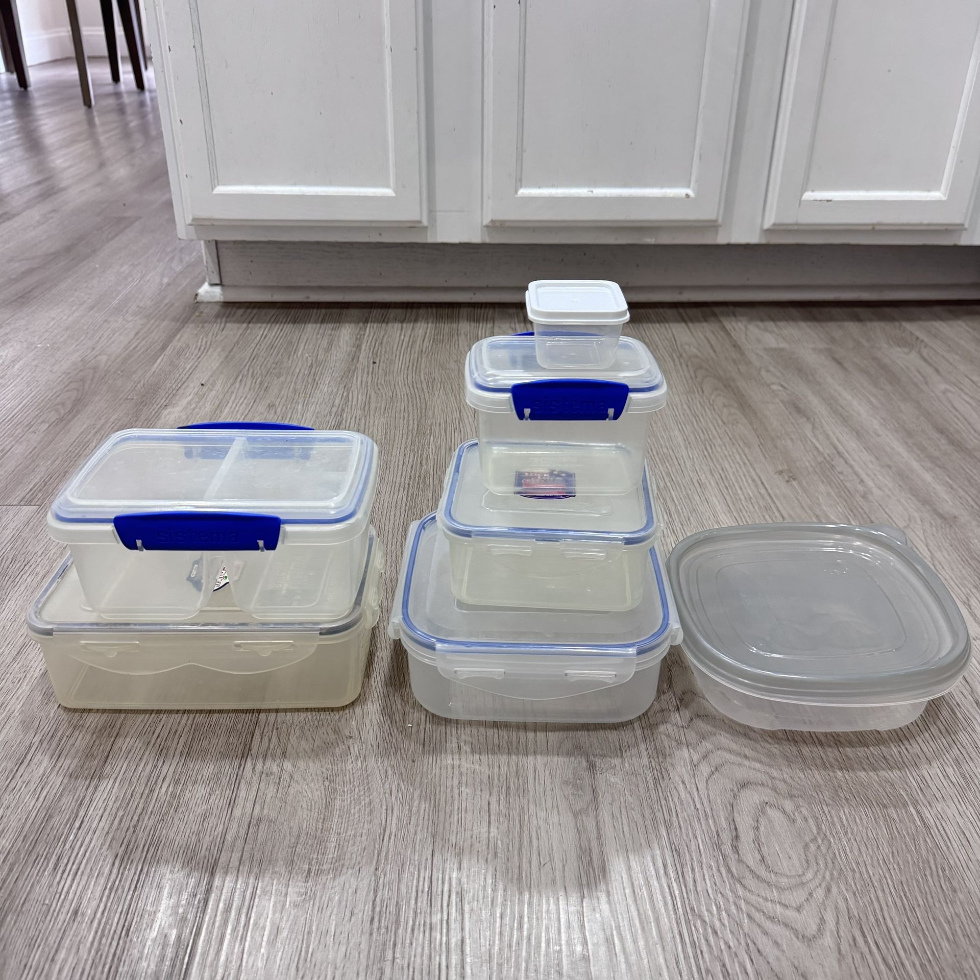 Food Storage Container Bundle – Sistema, Lock & Lock, Divided & Meal Prep Containers