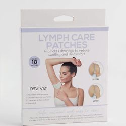 REVIVE Lymph Care 10 Patches Wellness Drainage Reduce Swelling Discomfort New