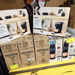 Lot of 7 Keurig Slim Coffee Makers
