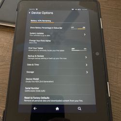 Kindle Fire HDX