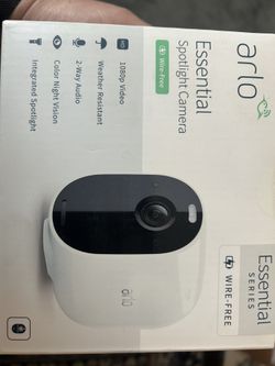 Arlo Essential Spotlight Camera
