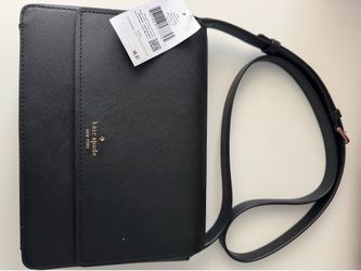 Black Saffiano Leather Crossbody Bag Kate Spade - NEW w/ Tag