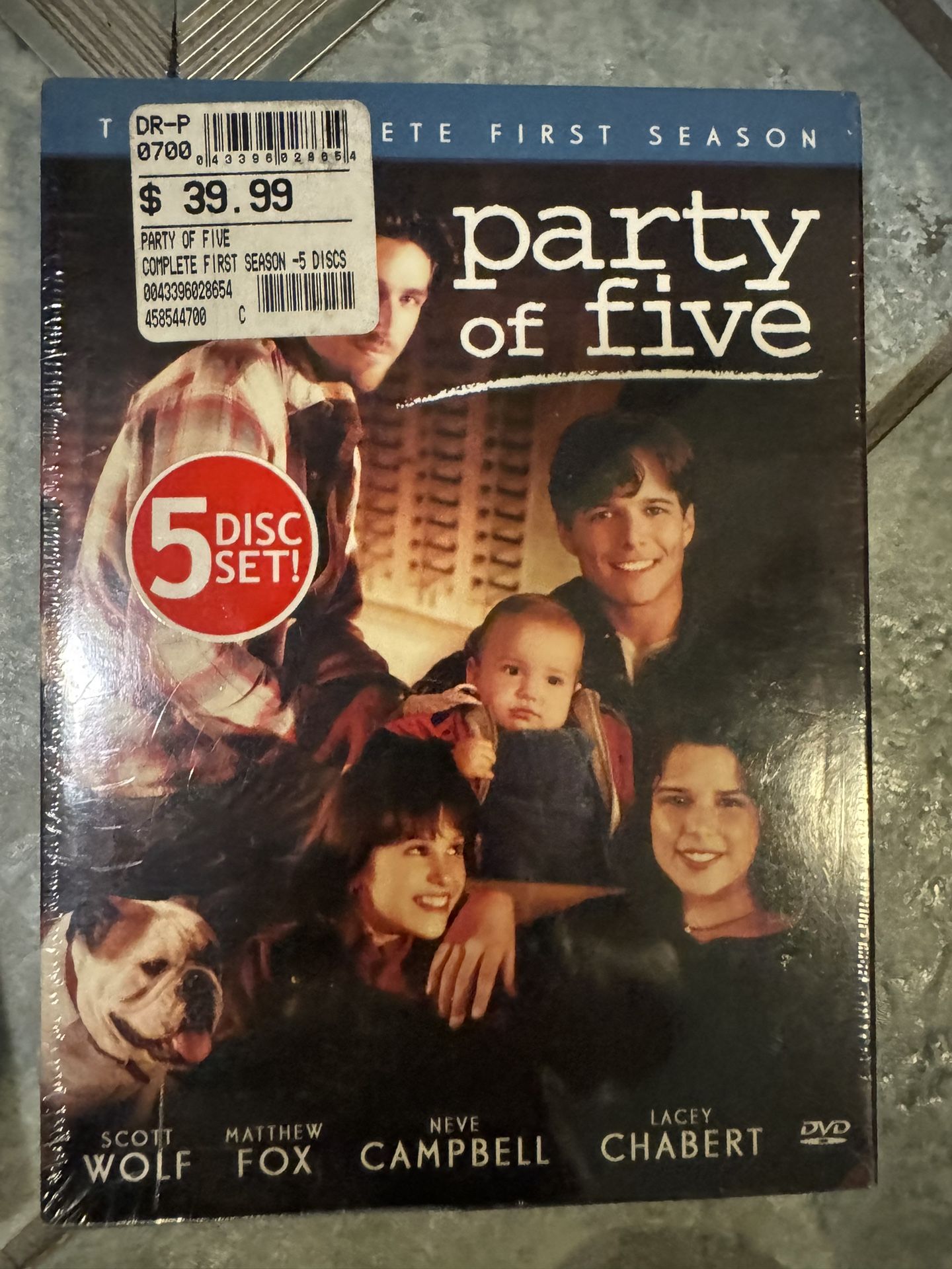 DVD (PARTY OF FIVE) 5 DISC (NEW)