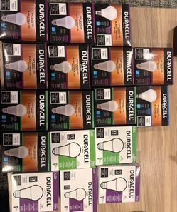 Duracell LED Light Bulbs – Brand New – $40 for ALL