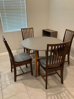 Table and chairs