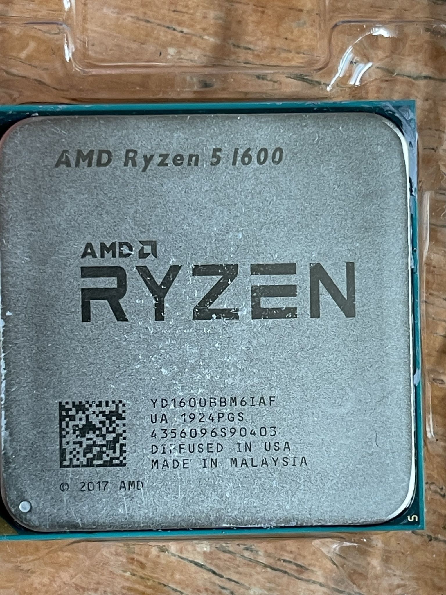 AMD Ryzen 5 1600