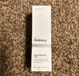 New In Box “The Ordinary” Lactic Acid 10% + HA 