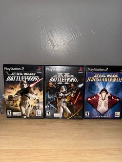 Star Wars PS2 Game Bundle – Lot of 3