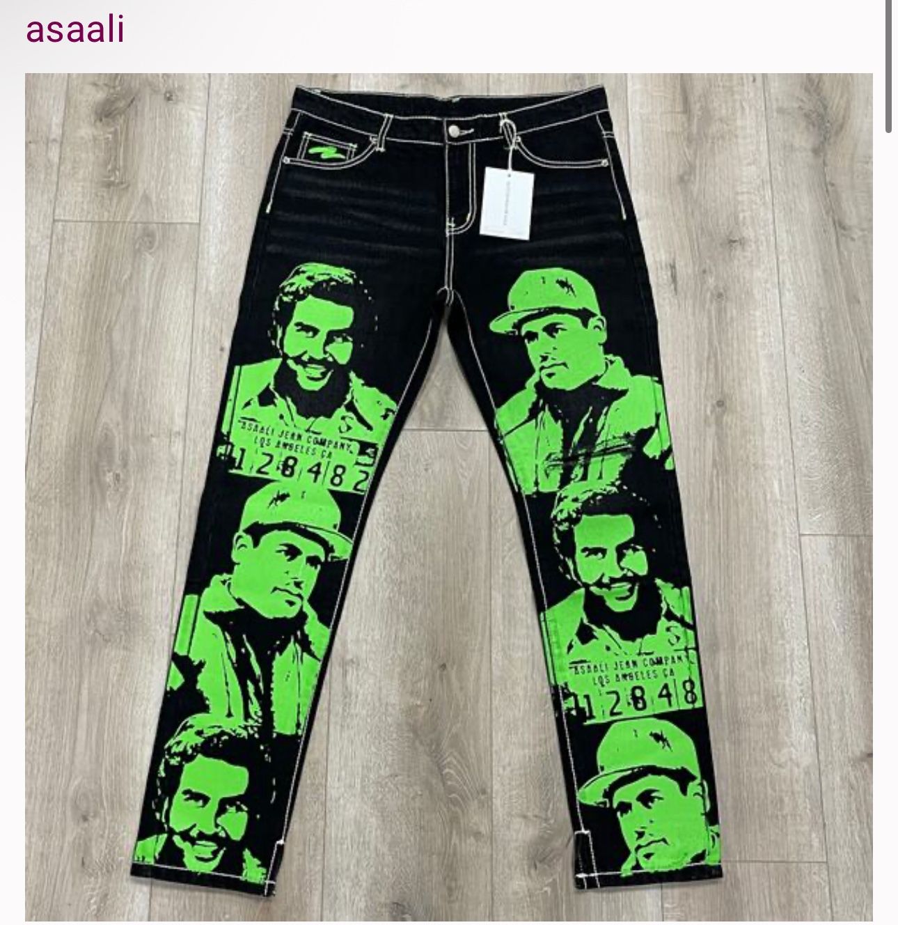Asaali Green Pants 38x32