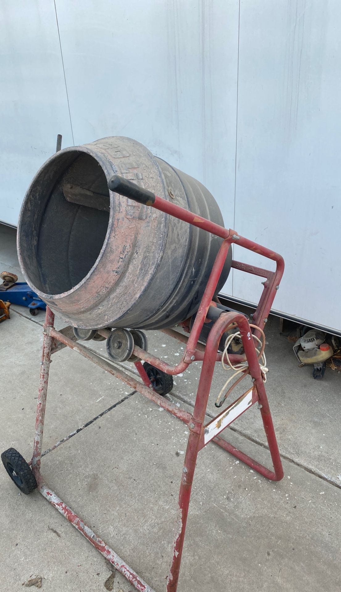 Big cat red lion cement mixer for Sale in San Bernardino, CA OfferUp
