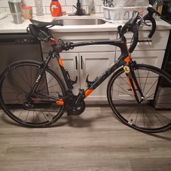 Ridley Carbon Fiber Carcol/Black Road Bike