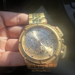 Guess Watch Gold Tone
