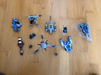 Built Lego Star Wars sets