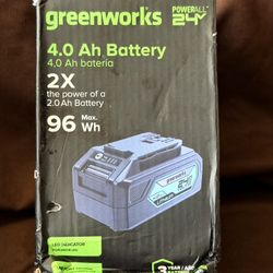 Greenworks POWERALL 24v Lithium-Ion 4.0Ah USB Battery 