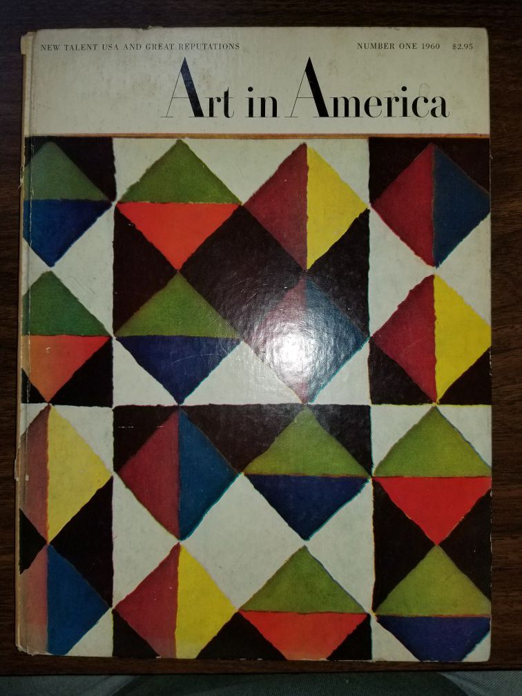 Signature Historic Artifact, Art in America book signed by about 160 influential people and art lovers.  About 1960!  Great Gift. 