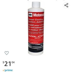 New Motorcraft Diesel Coolant Additive