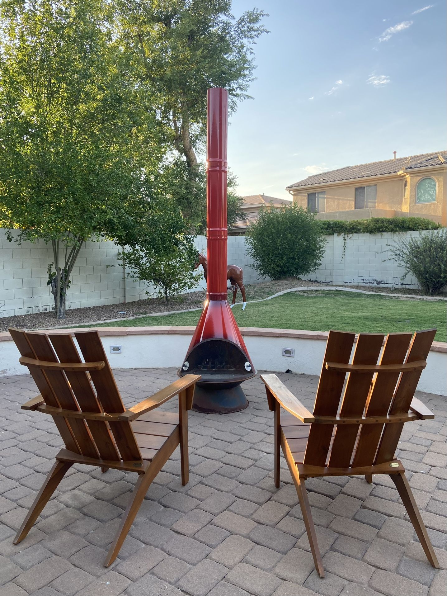 mid century malm fireplace